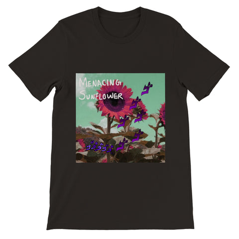 Menacing Sunflower - Unisex Crewneck T-shirt